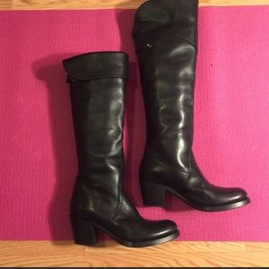 Black Frye boots